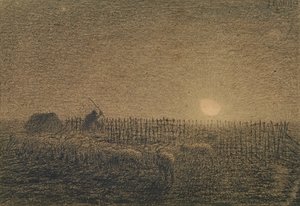 The Shepherd at the Fold by Moonlight